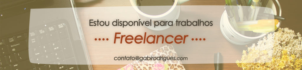 Disponível para freelas